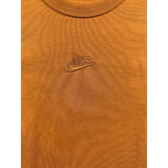 Nike Shirt Mens Large Tall Orange Club Max90 Swoosh Crewneck Tee DO7392-815 - Picture 2 of 13